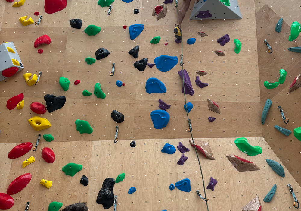 Le mur de voies et ses volumes